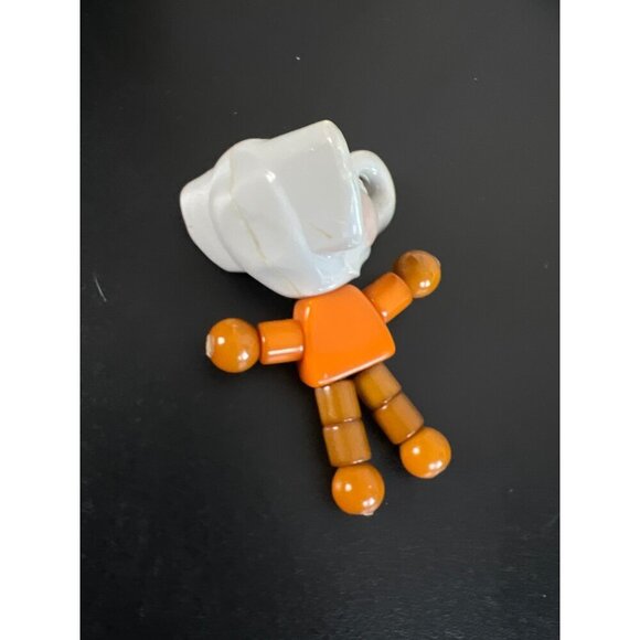 1930's TYKIE Toy Eppy ELEPHANT Head Bakelite Body Articulated BABY Rattle - Picture 4 of 6